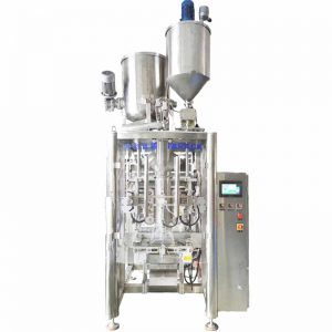 Máquina automática de selagem de embalagens de enchimento de óleo e molho