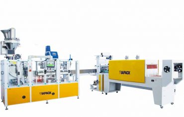 Linha automática de embalagem de sacos de papel para farinha