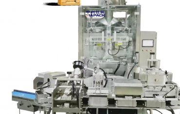 Máquina automática de embalagem a vácuo de saco modelo triângulo para café em pó