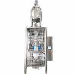 Máquina automática de selagem e enchimento formadora de saco vertical para pasta