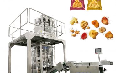Automatic  vertical bag forming filling packaging machine for  snack food
