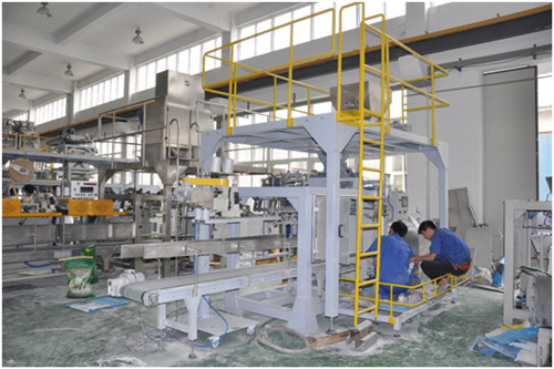 Big bag packaging machine 2 Máquina de embalagem de saco grande 2