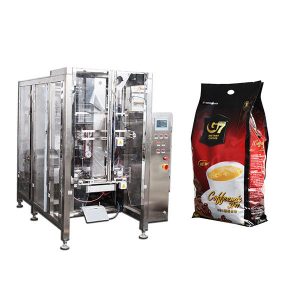 Máquina de embalagem de saco de café Quad Form Fill Seal
