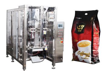 máquina de empacotamento automática do copo do saco do selo do quadrilátero máquina de enchimento volumétrica do copo