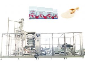 Máquina automática de embalagem a vácuo ZL100-V para café em pó e fermento