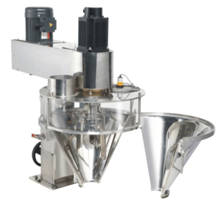 Features of auger filler Recursos do preenchimento do eixo helicoidal