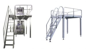Platfrom for installing dosing system Platfrom para instalação do sistema de dosagem