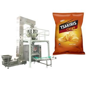 Máquina de embalagem de batatas fritas