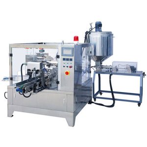 Premade Pouch Liquid & Paste Packing Machine