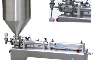 líquido viscoso de enchimento de pistão de cabeça única