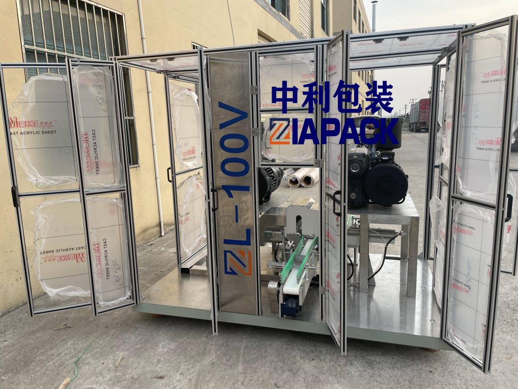 máquina de embalagem a vácuo parte 4