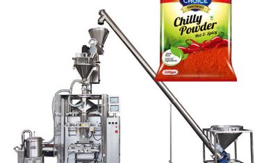máquina de embalagem do bagger dos vffs com o enchimento do eixo helicoidal para o pó de alimento da paprika e dos pimentões