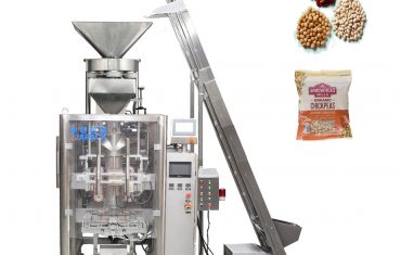 Máquina automática de embalagem vffs para pequenos produtos granulados (sal, arroz, açúcar, feijão, grão)