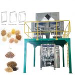 Unidade de máquina automática de selagem e enchimento de embalagem de produtos de sementes