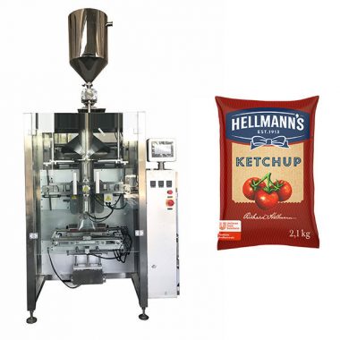 500g-2kg ketchup molhos máquina de embalagem