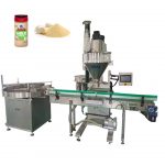 Máquina de enchimento e pesagem de pó semiautomática