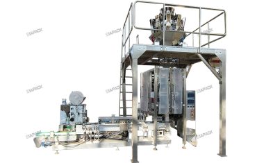 ZL1000YB Automatic brick bag forming filling labelling Packaging Machine