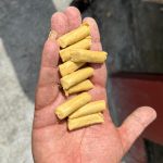 Máquina de pesagem de transporte de correia de balde duplo